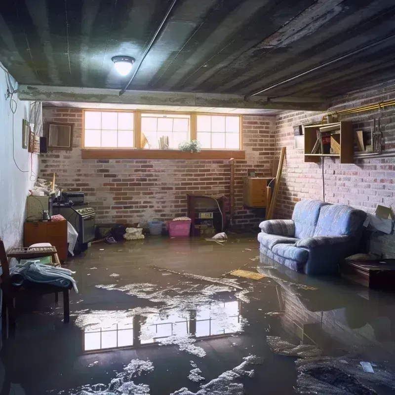 Flooded Basement Cleanup in McGill, NV